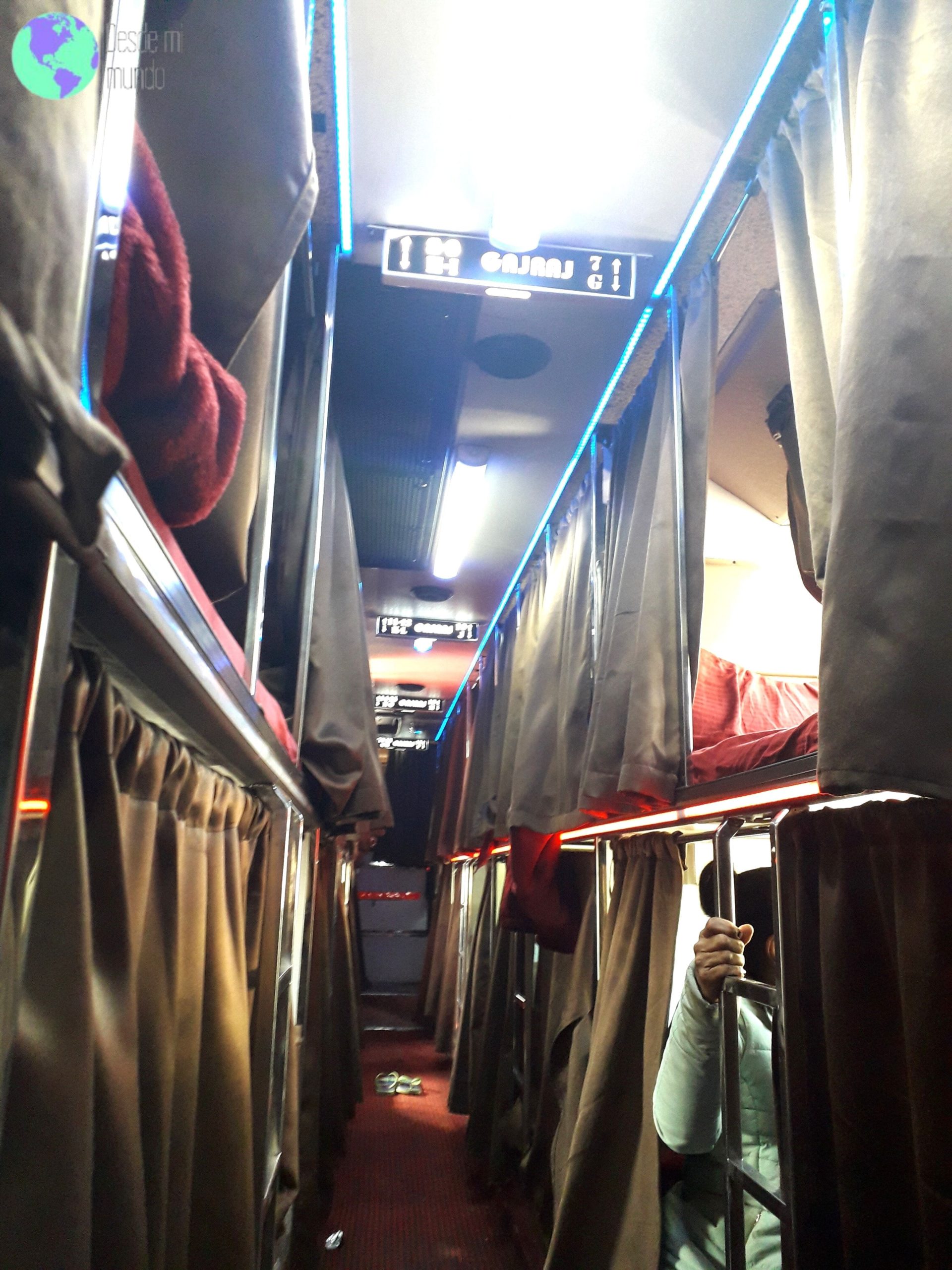 bus nocturno - Pushkar - Desde mi mundo blog de viajes