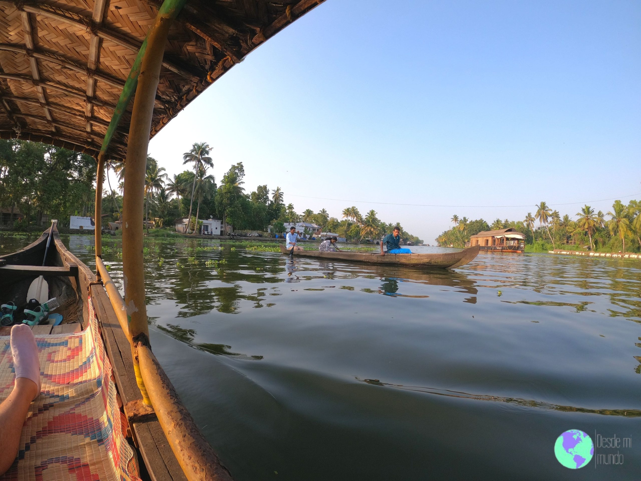 Oeste de la India - Backwaters de Kerala - desde Mi Mundo Blog de viajes