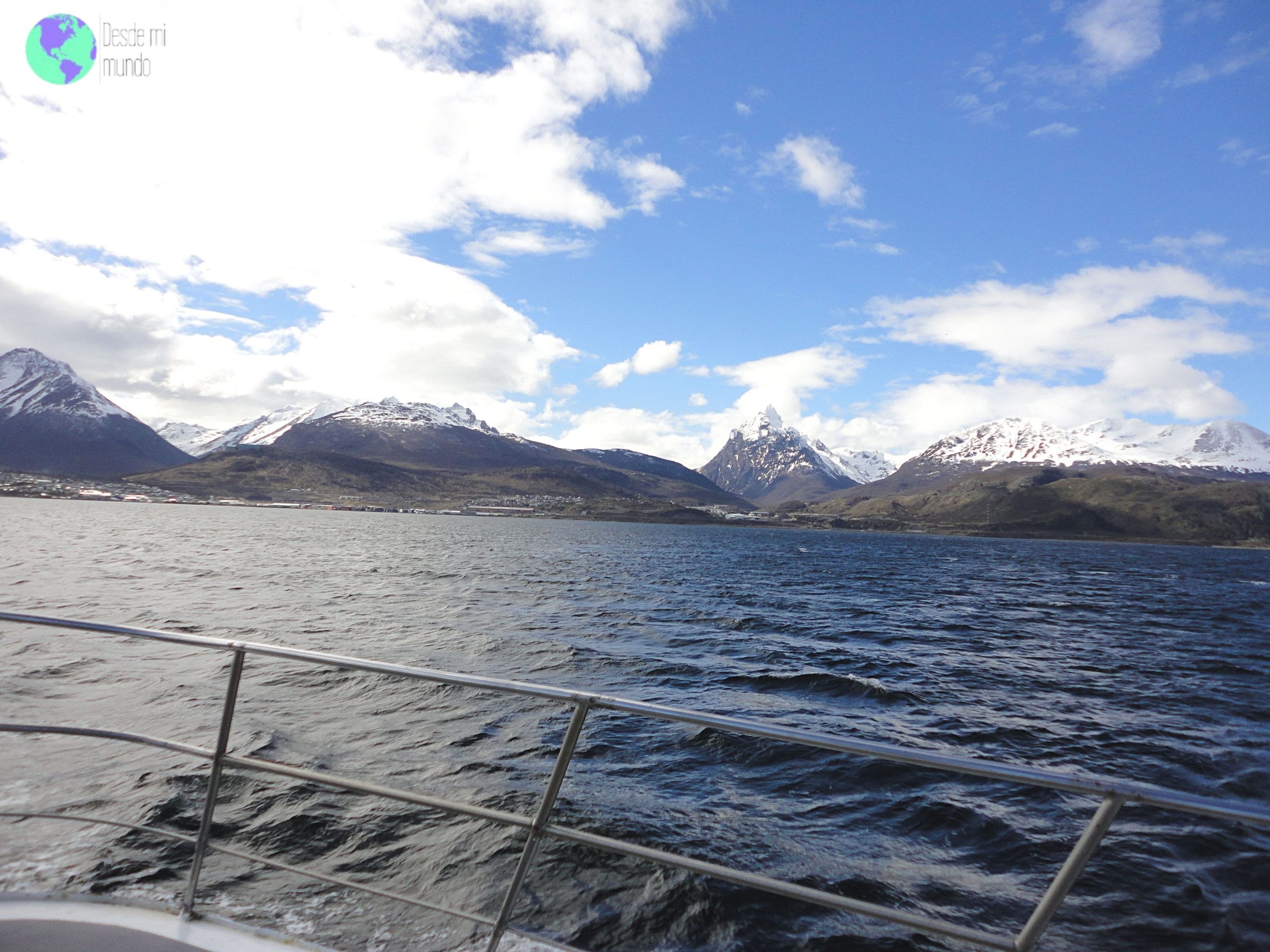Navegando en el canal de Beagle - desde mi mundo blog de viajes