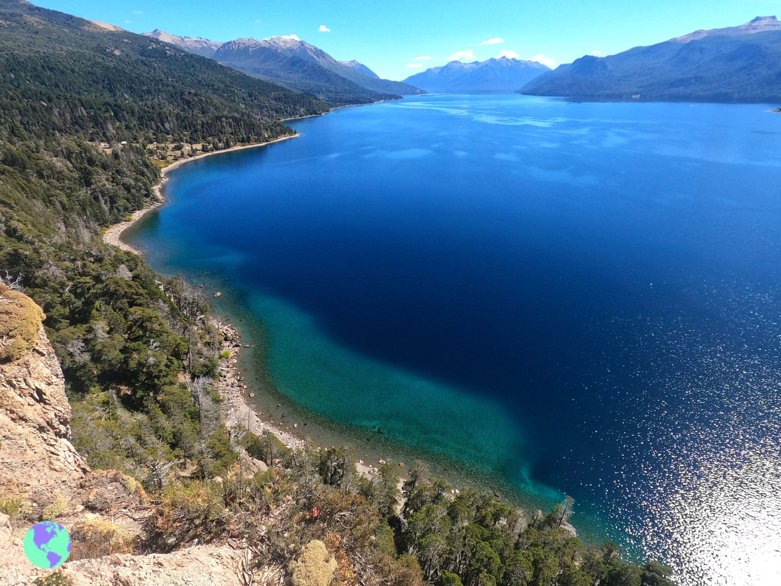 Vista panoramica lago traful - Argentina - Desde mi mundo Blog de viajes