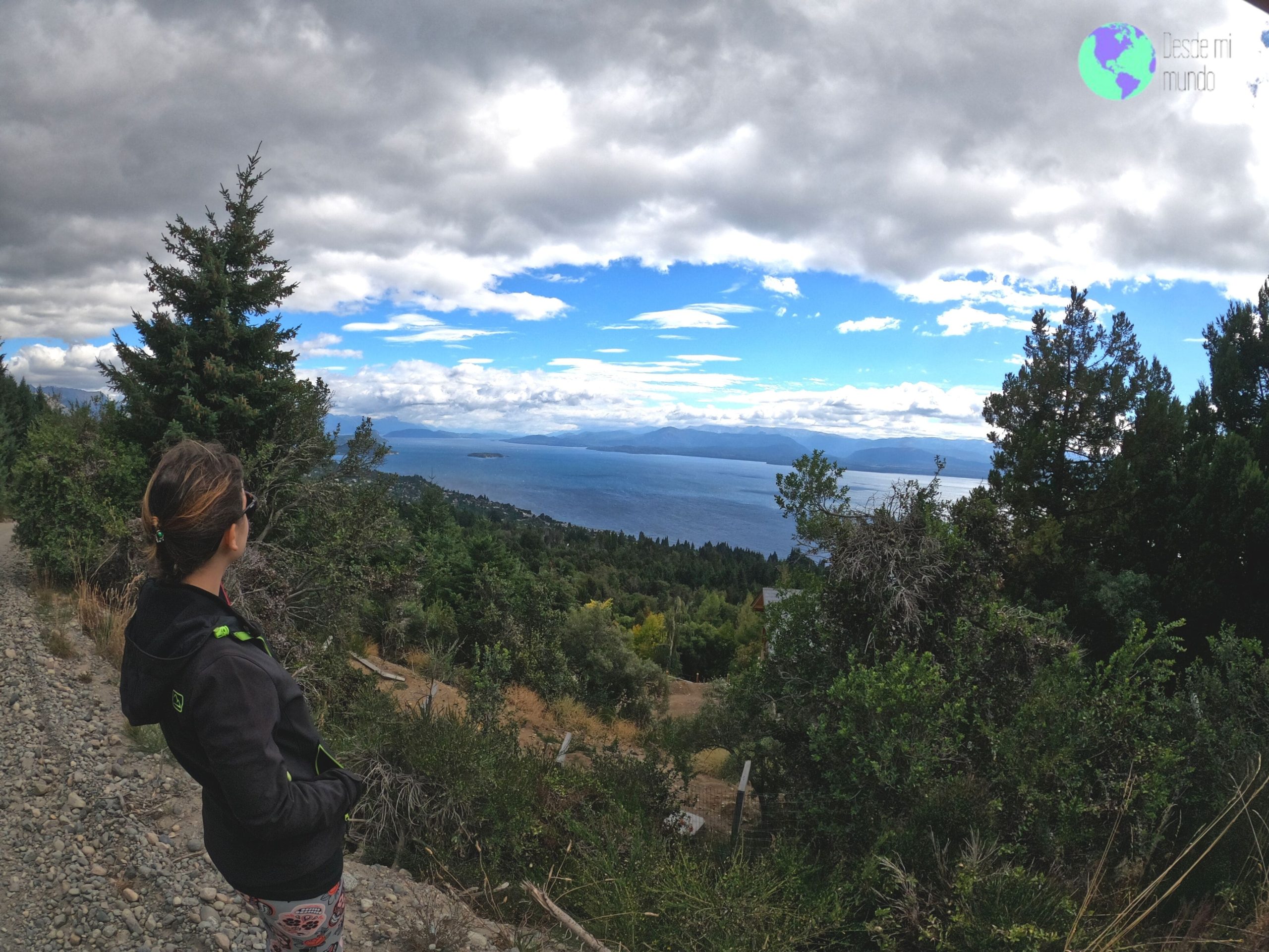 Volver a viajar - vista del cerro otto - Bariloche - Desde mi mundo Blog de viajes