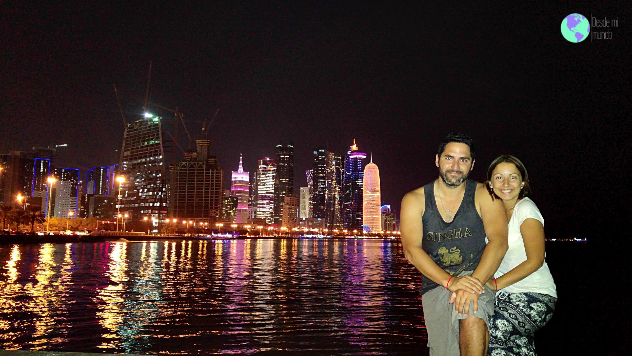 Corniche - Escala en Doha - Desde mi mundo Blog de viajes