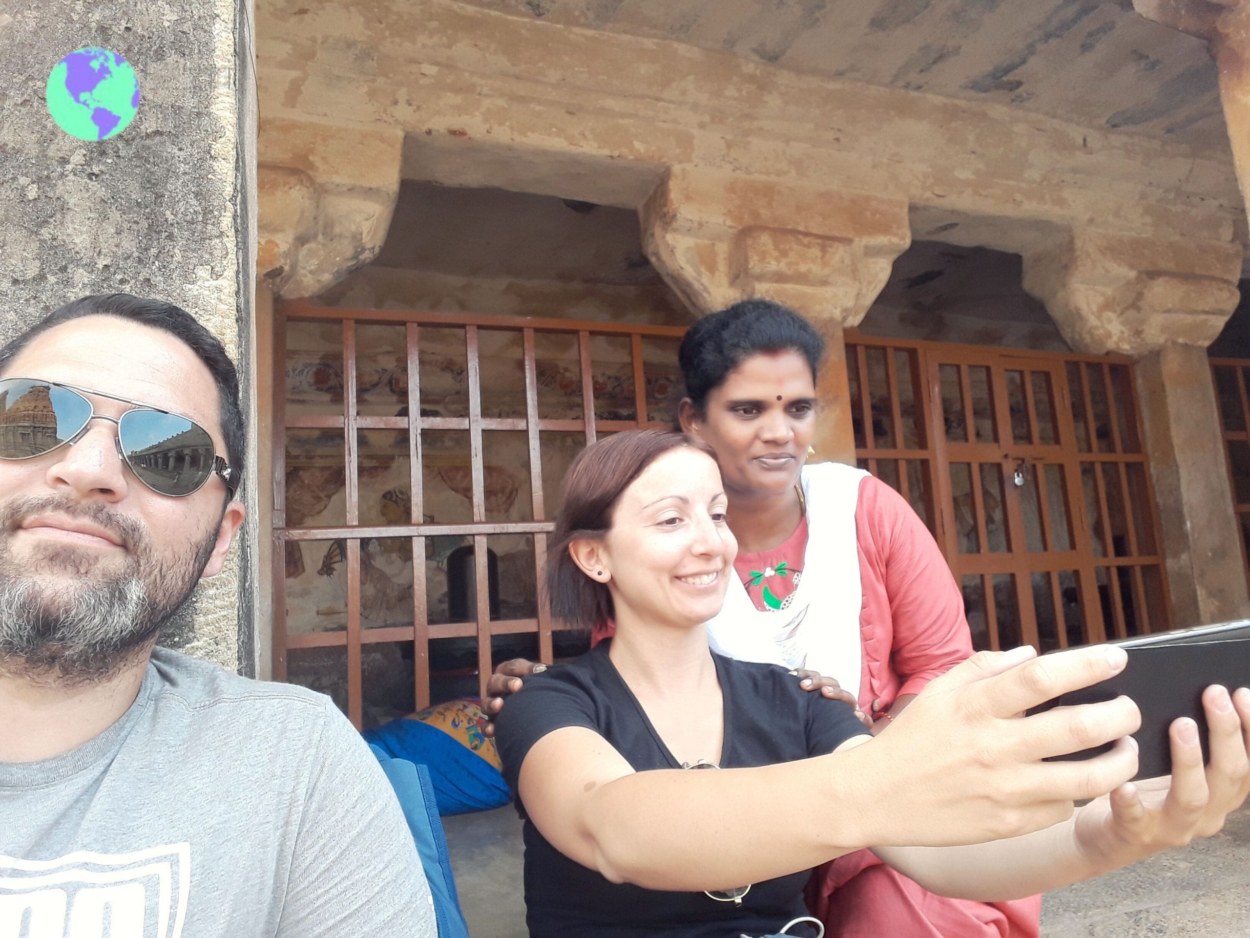 Selfie - Thanjavur, India - Desde mi mundo blog de viajes